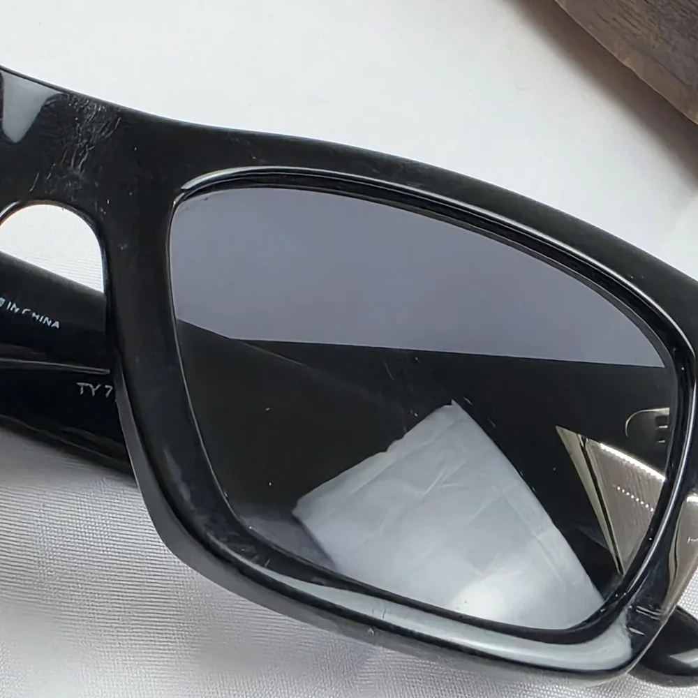 Tory Burch TY7169U 1709/87 Sunglasses Womens 52-17-140 Black Square Tinted